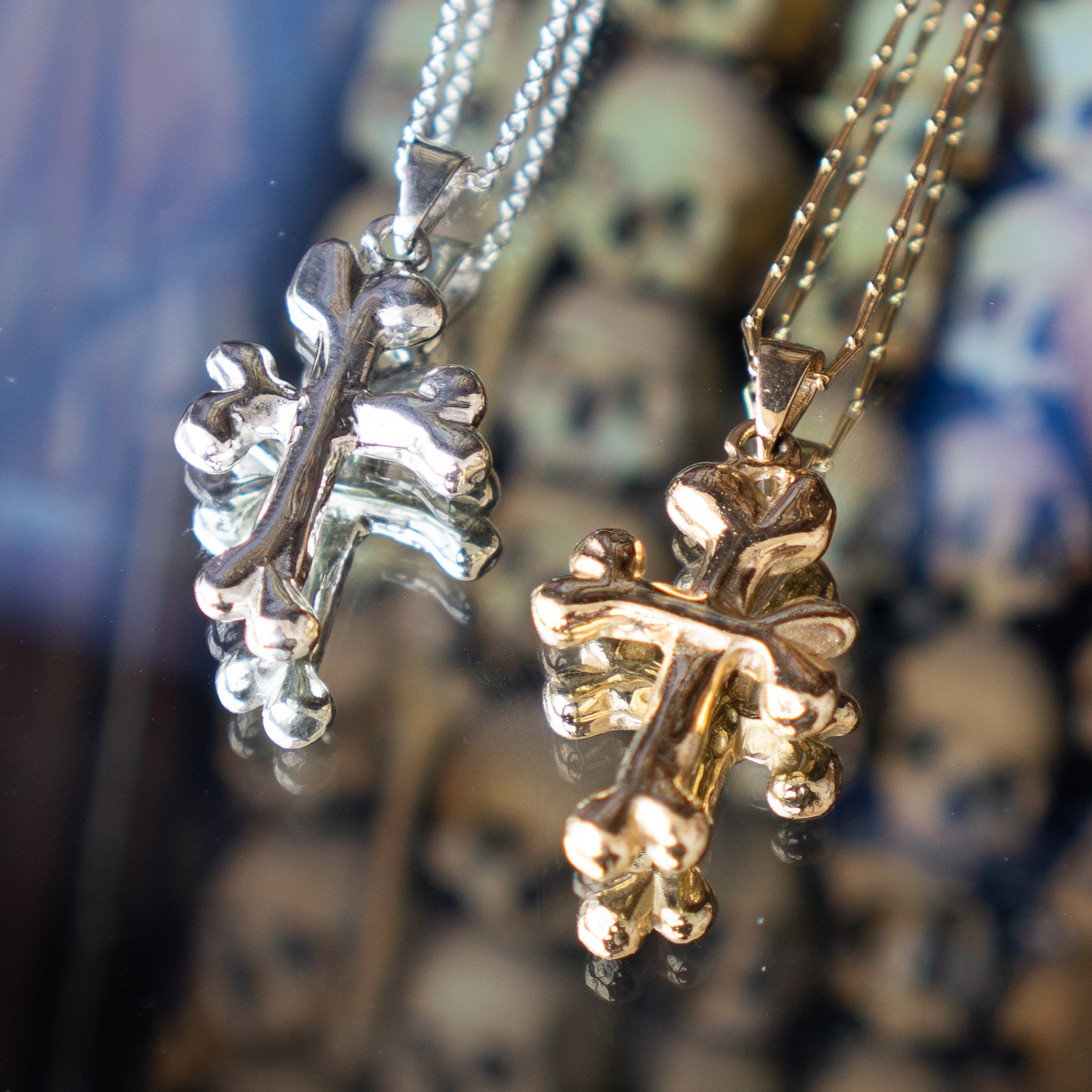 BONE CROSS 925